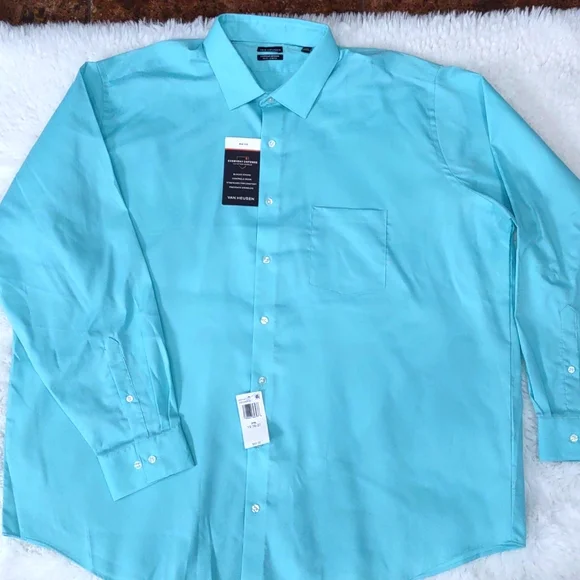 Van Heusen | Shirts | Van Heusen Big Ft Stretch Dress Shirt | Poshmark